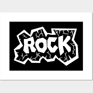 Rock Crack Posters and Art